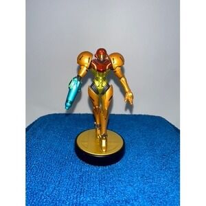 Nintendo Samus Amiibo Super Smash Bros Metroid Figure Loose